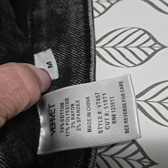 NWOT womend Vervet High Waisted Shorts Size M or 4 - Picture 7 of 7